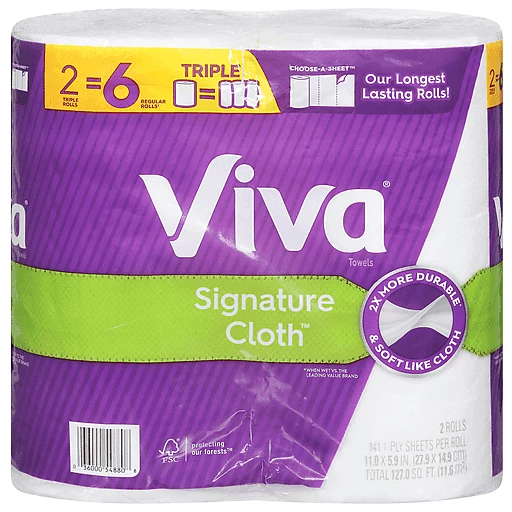 Viva signature paper towels hotsell