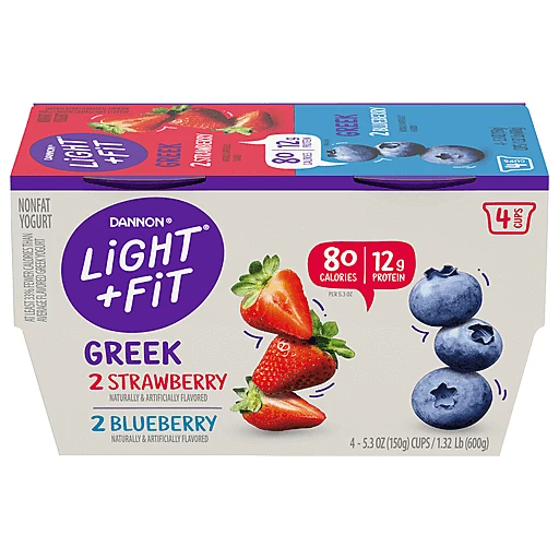 Blueberry Greek Nonfat Yogurt Creamy