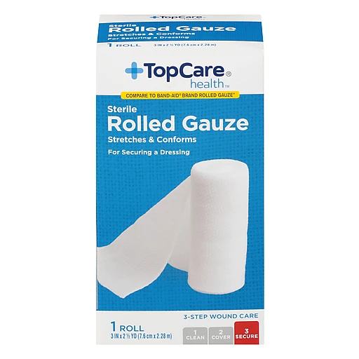 Band aid online rolled gauze