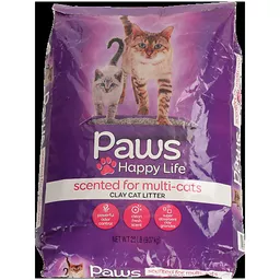 Paws happy top life litter