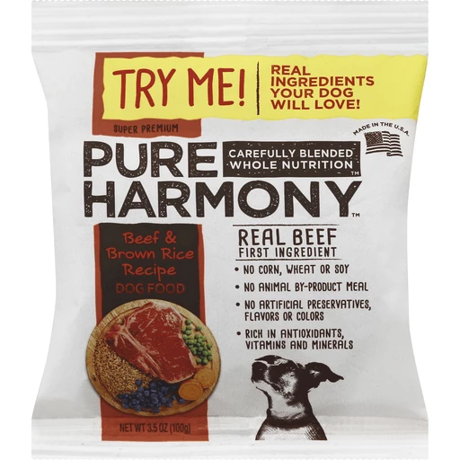 Pure harmony dog food retailers online