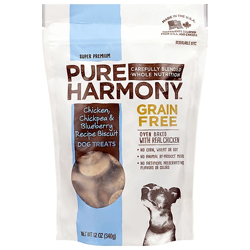 Pure Harmony Dog Treats Super Premium Chicken Chickpea