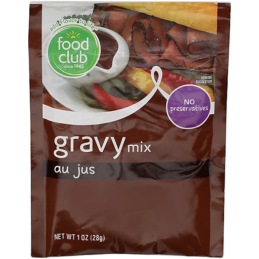 FOOD CLUB AU JUS MIX, Gravy Mixes