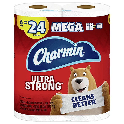 Charmin toilet online paper mega rolls