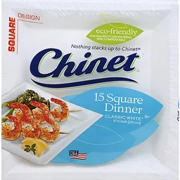 Chinet square plates online