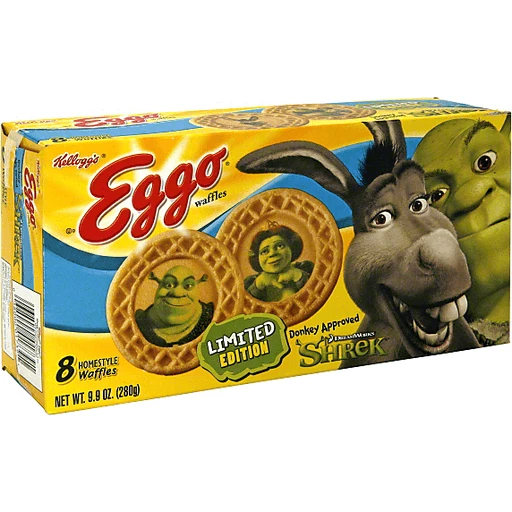 Eggo Limited Edition Shrek Homestyle Waffles | Pancakes & French
