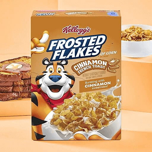 Frosted Flakes Breakfast Cereal, Cinnamon French Toast 13 Oz, Cereal