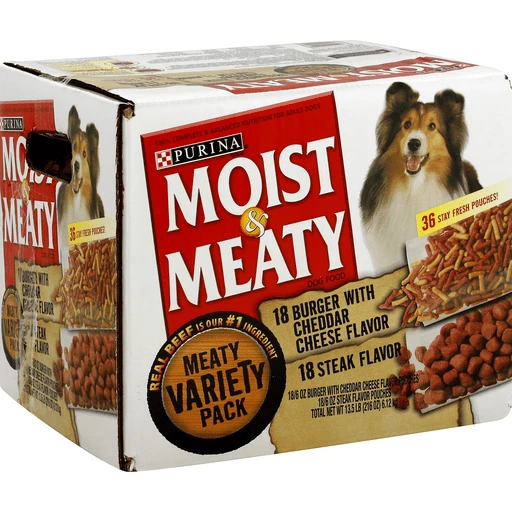 Moist Meaty Dog Food Meat Variety Pack Dog Food Market Basket