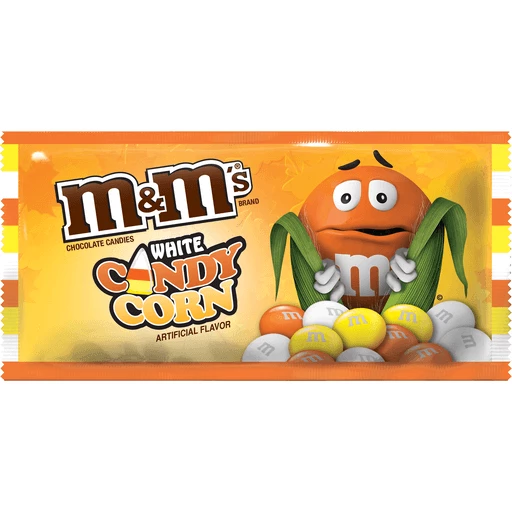 M M s Candy Corn Flavor Halloween Candy 1.5 Ounce Chocolate
