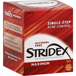 Alcohol best sale pads acne