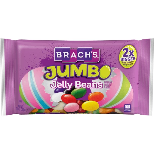 Brachs Jelly Beans, Jumbo, Jelly Beans & Fruity Candy