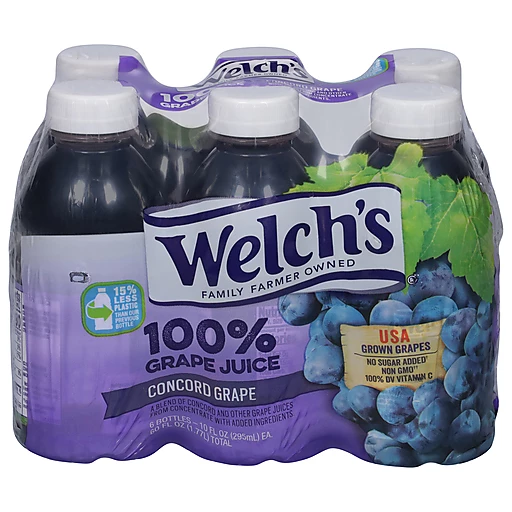 Welch s 100 Juice Concord Grape 6 Ea Juice Boxes Sendik s