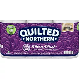 Quilted Northern Bathroom Tissue Unscented Mega Rolls 3 Ply 12