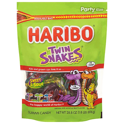 Haribo twin deals snakes