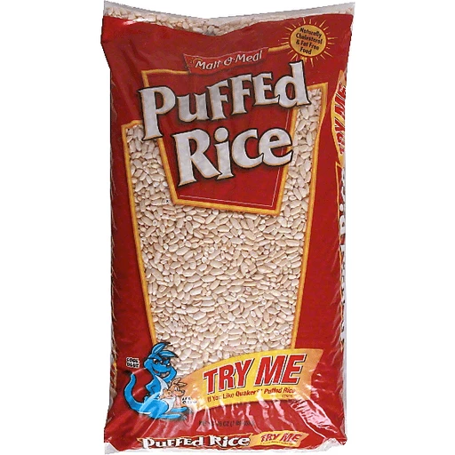 Quaker Puffed Rice Cereal Ingredients Ads Cereal