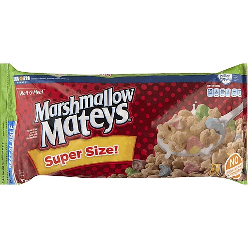 Malt-O-Meal Marshmallow Mateys Cereal ZIP-PAK | Cereal | Price Cutter