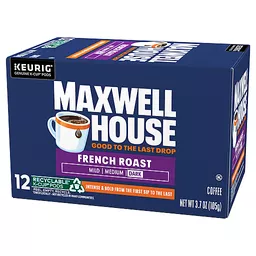 Maxwell house coffee k cups clearance