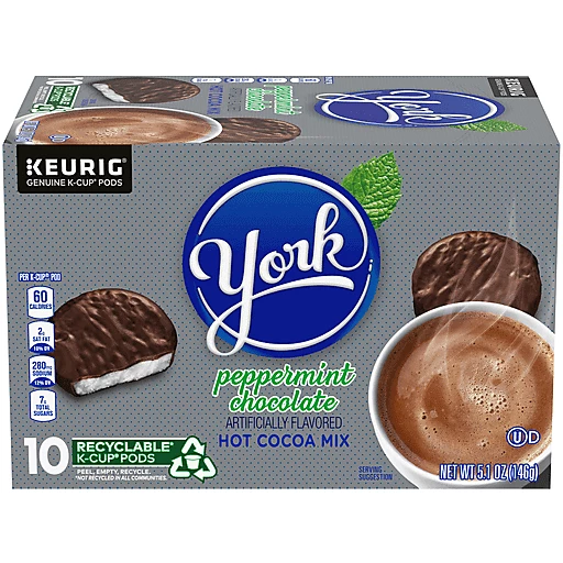 Peppermint hot chocolate k cups hot sale