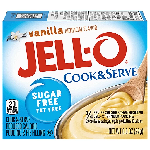 Instant Pudding Box Vanilla Pudding Box Jell O Instant Pudding And Pie Filling, Vanilla