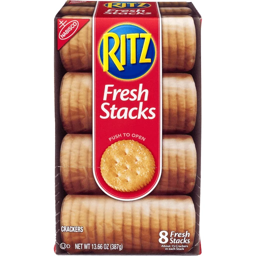 Nabisco Ritz Fresh Stack Rstd Garlic Cra Galletas De Verduras Ritz Ritz Nabisco Clásicas 21 Pzas De 61.5 G A