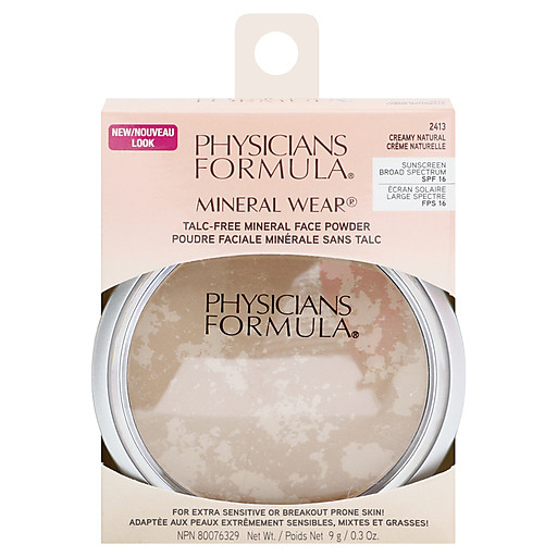 Physicians Formula Face Powder, Talc Free Mineral, Creamy Natural 2413 ...