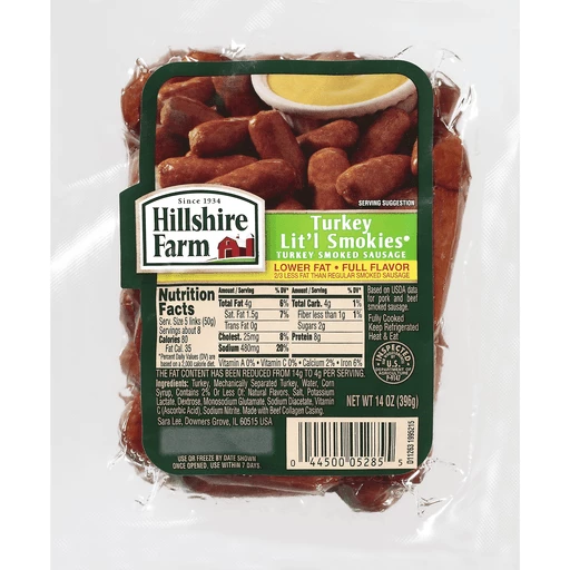 Hillshire farms top smoked turkey sausage