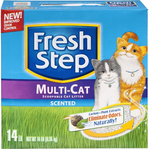 Fresh step cat sales litter on sale