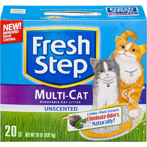 Fresh Step Clumping Cat Litter 20 lb Litter Market Basket