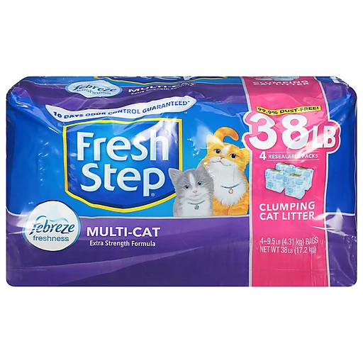 42 pound fresh step cat litter clearance