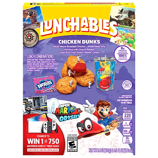 Lunchables Lunch Combinations Chicken Dunks Fun Pack 1 Ea Shop