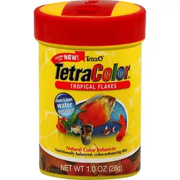 Tropical flakes for sales goldfish
