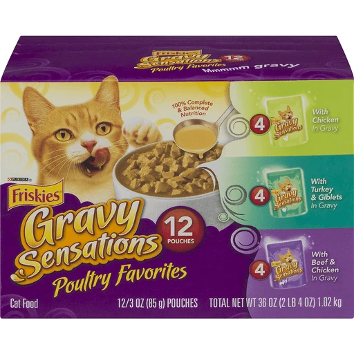 Friskies cat food shop pouches