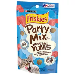 Friskies party top mix natural yums