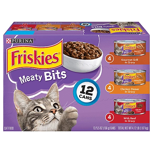 Friskies canned cat food calories deals