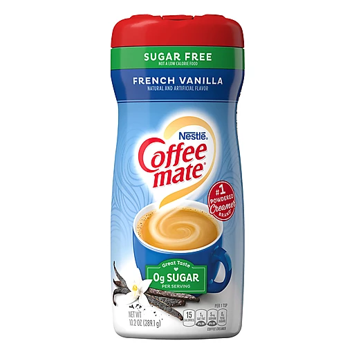 Nestle Coffee Mate Sugar Free French Vanilla Creamer Creamers
