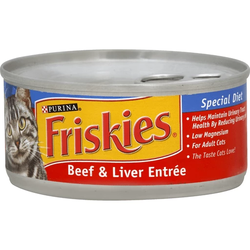 Friskies Special Diet Cat Food Beef Liver Entree Cat Food