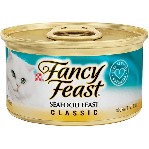 Purina Fancy Feast Grain Free Pate Wet Cat Food Classic Pate
