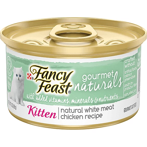 Fancy feast sales gourmet naturals chicken
