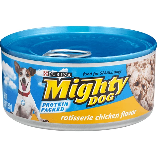 Mighty dog can sales food