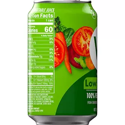 V8 Low Sodium Original 100 Vegetable Juice 11.5 Fl Oz Can