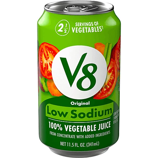 Is v8 low sodium good for you best sale
