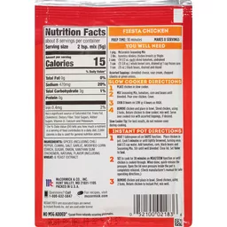 Mccormick fiesta chicken instant pot hotsell