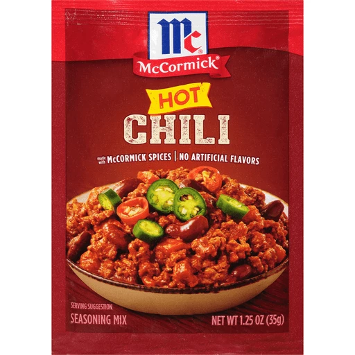Chili sales seasoning ingredients