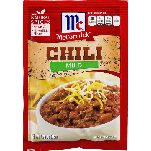 Mccormick chili deals seasoning