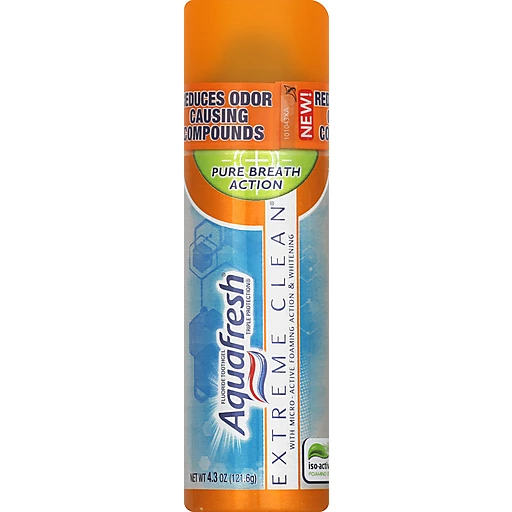 Aquafresh Toothpaste Foam