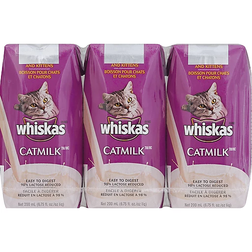 Whiskas Catmilk 3 6.75 Fl. Oz. Cartons Cat Food Lingle s