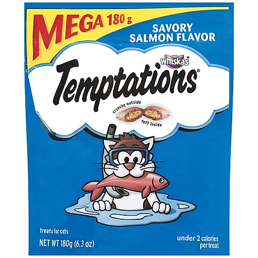 Calories in sales temptations cat treats