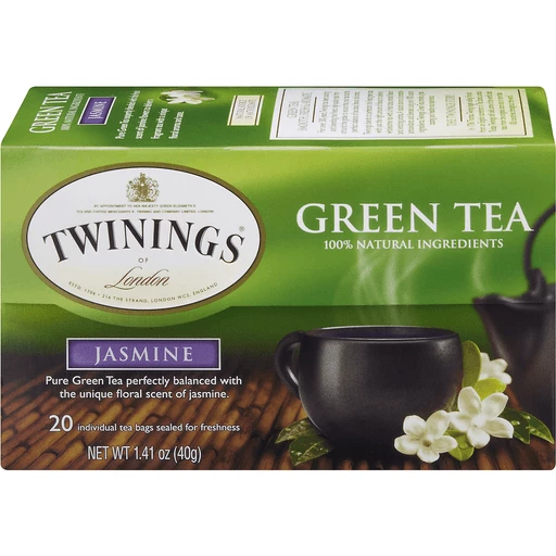 Twinings of London Jasmine Green Tea, Flavored