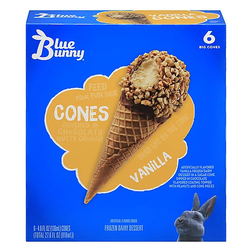 Blue Bunny Chocolate Cone