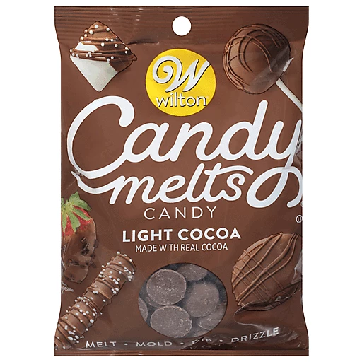 Wilton Candy Melts, Light Cocoa 12 oz, Baking Chips, Nuts & Bars